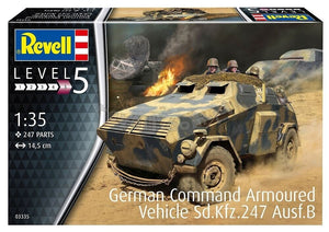 Revell 03335 SCUD-B Véhicule blindé de commandement allemand Sd.Kfz.247 Ausf.B 1/35
