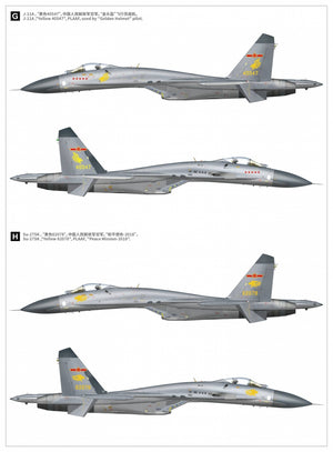 Maquette Great Wall Hobby S4818 Su-27 Flanker-B 30e anniversaire du service en Chine, échelle 1/48 – image 5