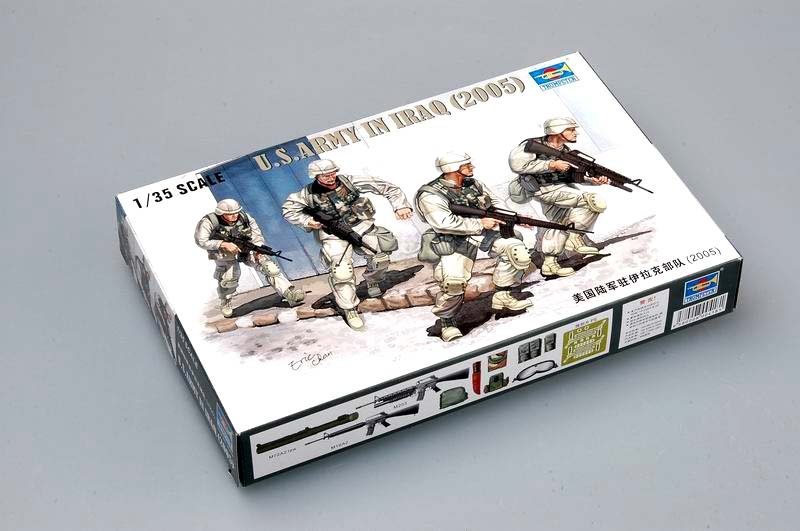 Trumpeter 00418 Armée américaine en Irak 2005 (1/35) – image 3