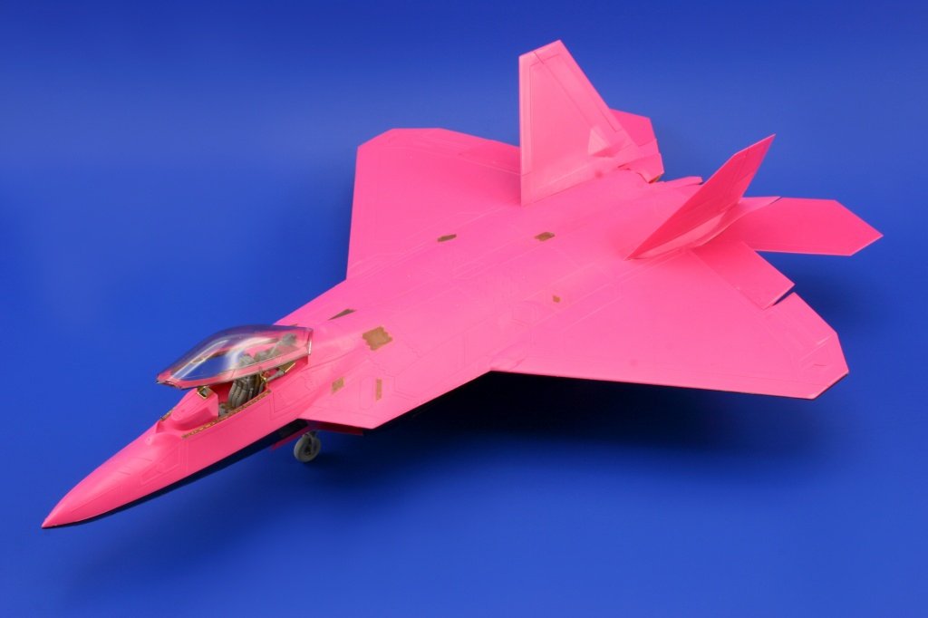 Eduard 48669 F-22A extérieur 1/48 Hasegawa – image 2
