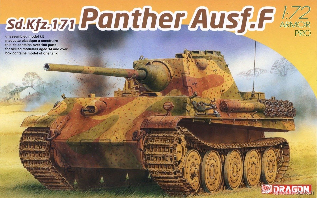 Dragon 7647 Sd.Kfz.171 Panthère Ausf.F 1/72