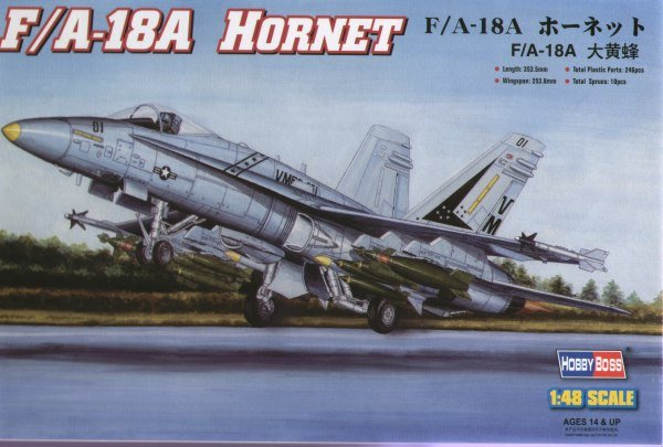 Hobby Boss 80320 F/A-18A HORNET (1/48)