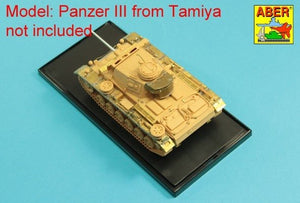 Aber 48A31 Grilles pour Pz.Kpfw. III et Stug III Compatibles avec les modèles Tamiya : 32540 ; 32524 ; 32525 ; 32543 ; 1/48 – imagen 7