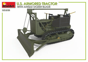 Miniart 35291 Tracteur blindé américain avec lame de bulldozer angulaire 1/35