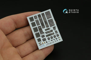 Intérieur imprimé en 3D et coloré sur papier décalcomanie (Takom) (Petite version) Quinta Studio QDS-35099 AH-64E 1/35 – image 9