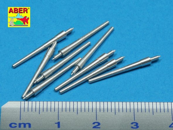 Aber 350L-18 Jeu de 9 canons de 203 mm pour type San Francisco (1/350) – image 2