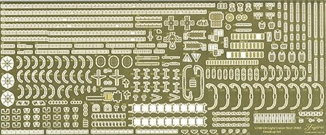 Fujimi 460840 NX-18 EX-101 Kit de pièces photo-découpées pour croiseur léger IJN 1/700