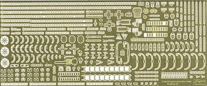 Fujimi 460840 NX-18 EX-101 Kit de pièces photo-découpées pour croiseur léger IJN 1/700