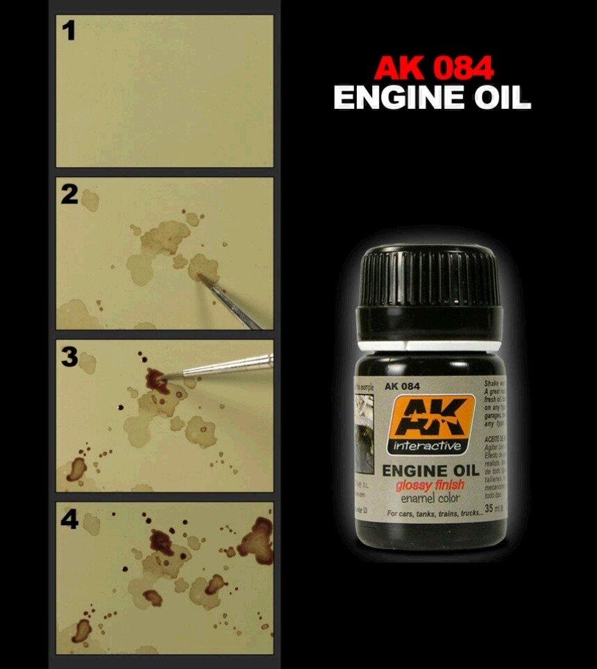 Huile moteur fraîche AK Interactive AK084 35 ml – image 2
