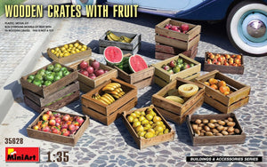 MiniArt 35628 CAISSES EN BOIS AVEC FRUITS 1/35