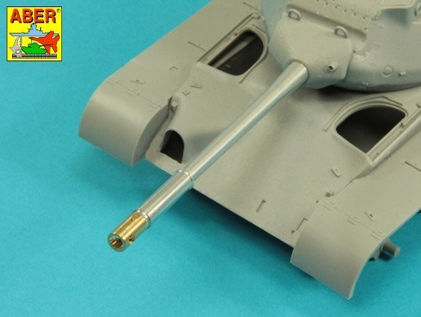 Aber 35L-284 Canon de 90 mm M-36 avec frein cylindrique pour char américain M47 Patton sans couvre-mantelure Takom/Italeri 1/35 – image 10