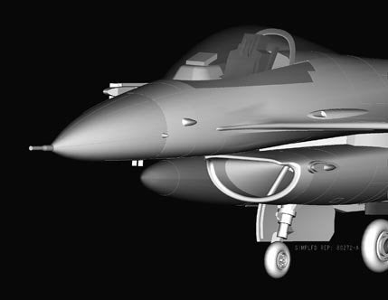 Hobby Boss 80274 F-16C Fighting Falcon 1/72 – image 6