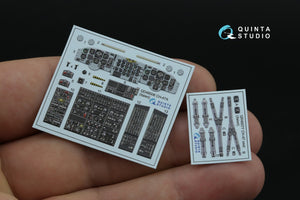 Intérieur coloré imprimé en 3D sur papier décalcomanie Quinta Studio QD48506 CH-47A (Italeri) 1/48 – immagine 3