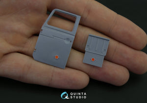Intérieur imprimé en 3D et coloré sur papier décalcomanie Quinta Studio QD35016 Ural-4320 (pour kit Zvezda) 1/35 – immagine 3