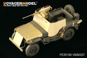 Voyager Model PE35195 WWII U.S. Jeep Willys MB w/Add Amour for TAMIYA 35219 1/35 – zdjęcie 2