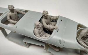 Figurines Copper State Models F32-022 AEG G.IV Bombardier allemand, équipage de la Première Guerre mondiale, échelle 1/32 – immagine 3