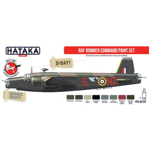 Ensemble de peinture Hataka HTK-AS102 RAF Bomber Command (8x17ml) – Bild 2