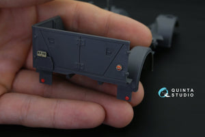 Intérieur imprimé en 3D et coloré sur papier décalcomanie Quinta Studio QD35027 Horch 4X4 type 1a (pour kit Tamiya) 1/35 – image 5