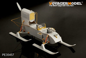 Maquette Voyager PE35457 Aerosan soviétique RF-8/GAZ-98 de la Seconde Guerre mondiale pour TRUMPERTER 02322 1/35 – image 8