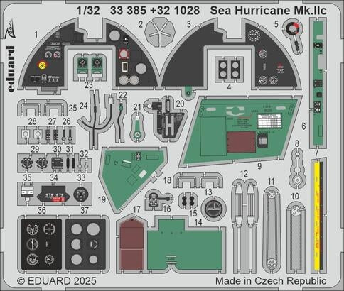 Eduard 321028 Sea Hurricane Mk.IIc REVELL 1/32