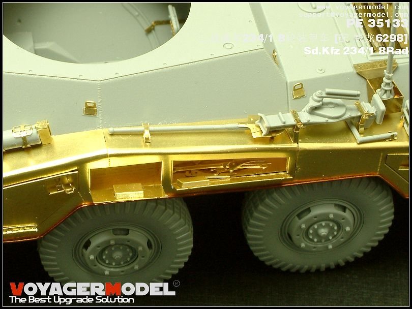 Voyager modèle PE35133 Sd.Kfz 234/1 8Rad (pour DRAGON 6298) 1/35  – immagine 4
