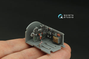 Intérieur coloré imprimé en 3D sur papier décalcomanie Quinta Studio QD48422 P-47M Thunderbolt (Tamiya) 1/48 – immagine 8