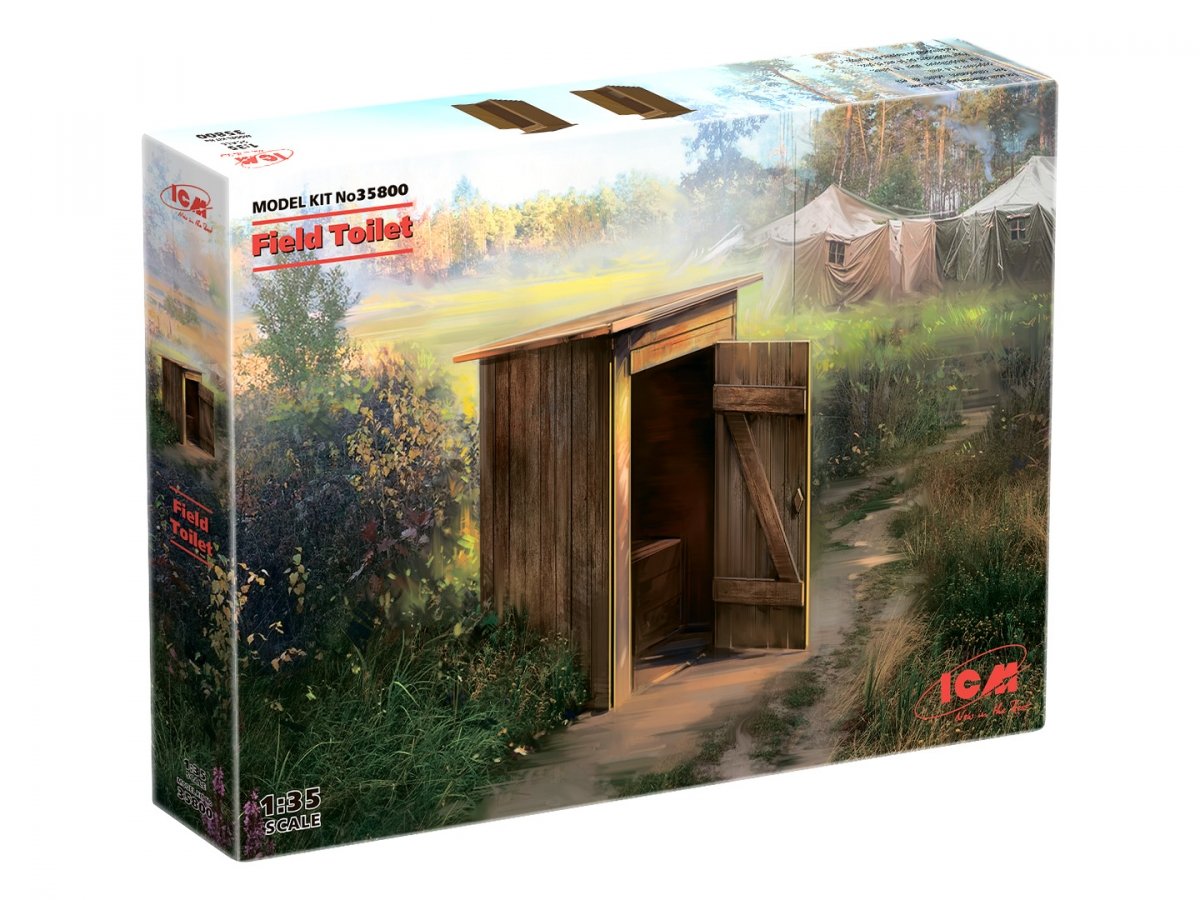 Toilettes de campagne ICM 35800 WC 1/35 – image 2