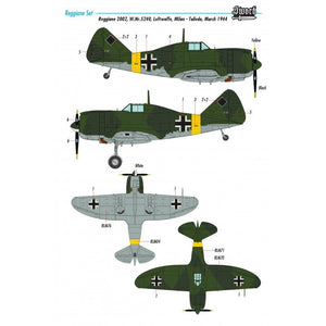 Épée 72110 Reggiane Fighter 6 pièces 1/72 – image 4