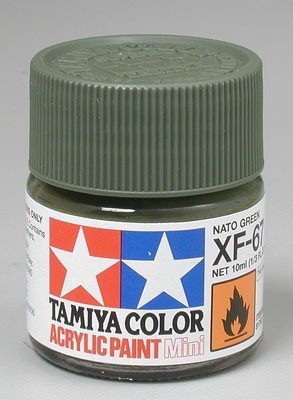 Peinture acrylique Tamiya XF67 Vert OTAN (81767) 10 ml – image 2