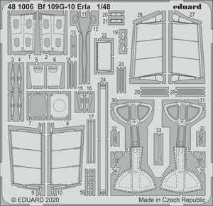 Eduard 481006 Bf 109G-10 Erla pour EDUARD 1/48