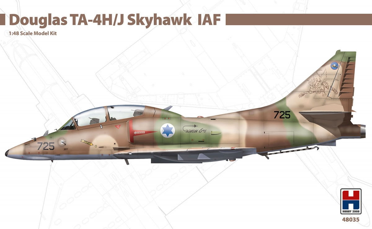 Hobby 2000 48035 Douglas TA-4H/J Skyhawk IAF ( HASEGAWA + CARTOGRAF + MASQUES + Impression 3D ) 1/48