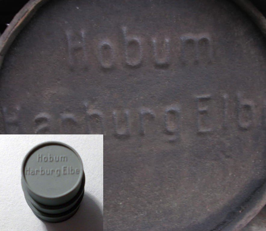 Barils de carburant Hobum Harburg Elbe allemands (4 pièces) FPW Modèle 72240 1/72
