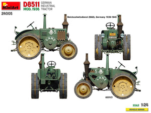 MiniArt 24005 TRACTEUR INDUSTRIEL ALLEMAND D8511 MOD. 1936 1/24 – Bild 6