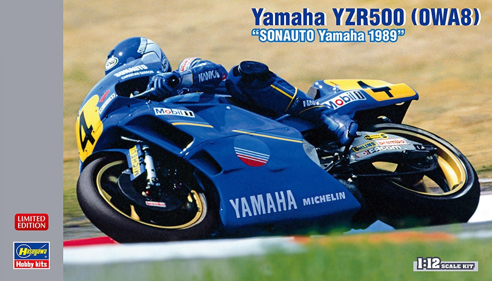 Hasegawa 21768 Yamaha YZR500 (0WA8) "Sonauto Yamaha 1989" 1/12