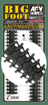 AFV Club 35271 Chenille Big Foot pour M2A2/M3A3/AAV7A1/MLRS Late/CV90 1/35