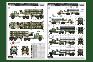 Hobby Boss 85511 Tracteur russe KrAZ-260B avec TEL S-300PMU 5P85TE 1/35 – image 2