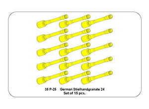 Ensemble de grenades à main allemandes Aber 35P-25