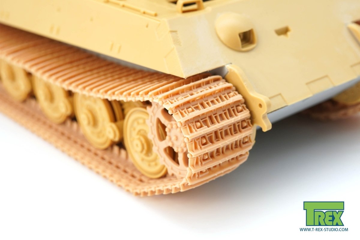 T-Rex Studio TR84003 Chenilles King Tiger Late 18 dents avec pignons 1/48 – imagen 4