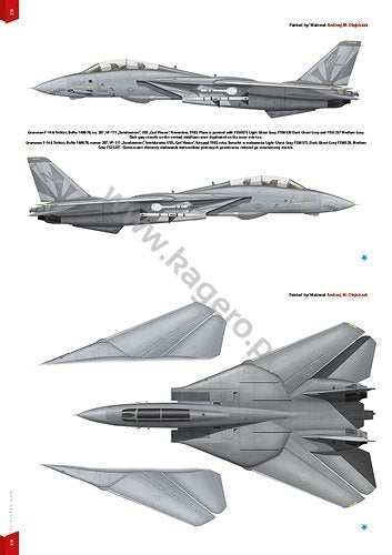 Kagero 41001 Grumman F-14 TOMCAT EN/PL – image 7