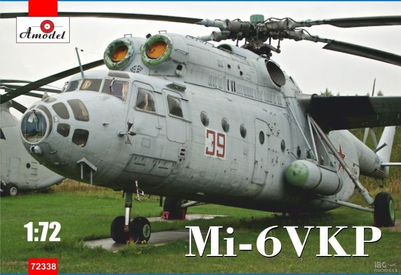 Maquette A-Model 72338 Mi-6 VKP 1/72