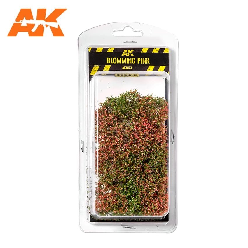 AK Interactive AK8173 ARBUSTES ROSES EN FLEURS 75MM / 90MM 1/35