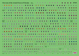 ICM 35748 Chevrons de personnel et camouflage des véhicules militaires de l&amp;#39;armée ukrainienne 1/35 – image 4