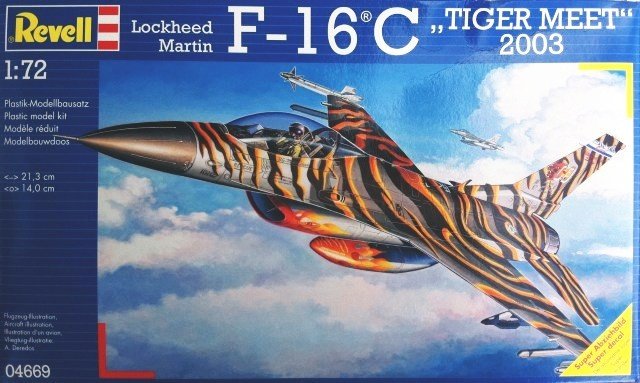 Revell 04669 F-16 C Block 52 Tiger Meet 1/72