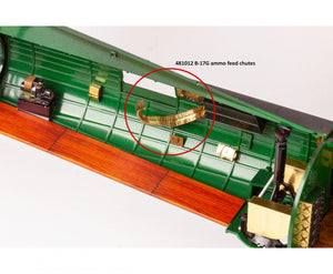 Goulottes d&amp;#39;alimentation en munitions Eduard 481148 B-17F EDUARD 1/48 – image 2
