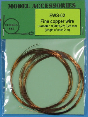 Fils de cuivre fins Eureka XXL EWS-02 0,20 mm / 0,22 mm / 0,25 mm