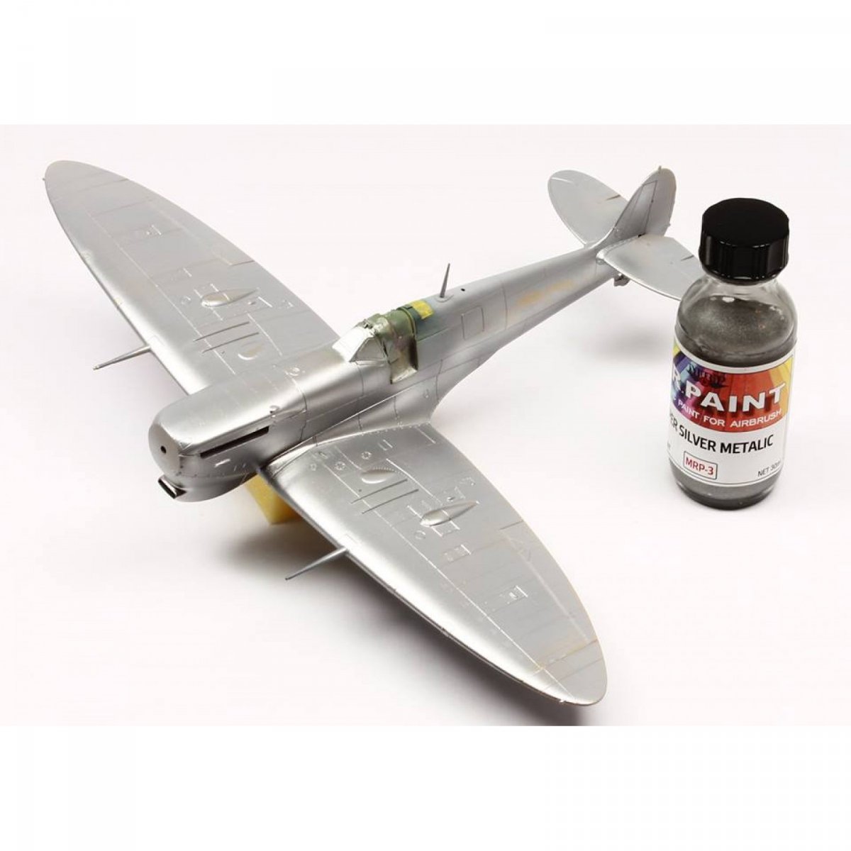 Peinture MR. Paint MRP-003 Argent Métallisé Super Silver 30 ml – image 3