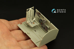 Intérieur imprimé en 3D et coloré sur papier décalcomanie Quinta Studio QD32136 P-47D Razorback (Trumpeter) 1/32 – image 7