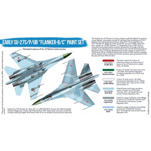 Kit de peinture Hataka HTK-BS104 Early Su-27S/P/UB « Flanker-B/C » (6 x 17 ml)  – image 2