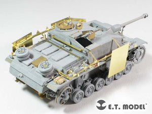 Maquette ET E35-226 StuG.III Ausf.G allemand de la Seconde Guerre mondiale (version de base, version tardive) (pour kit DRAGON Smart) (1/35) – imagen 5