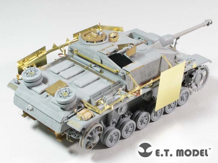 Maquette ET E35-226 StuG.III Ausf.G allemand de la Seconde Guerre mondiale (version de base, version tardive) (pour kit DRAGON Smart) (1/35) – imagen 5